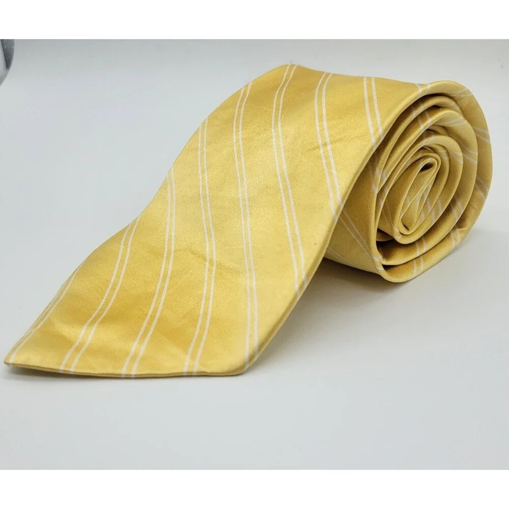 Brooks Brothers Tie Lot Makers Striped  Silk Made In USA - Picture 7 of 14